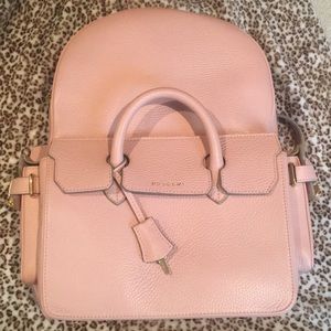 Brand new Buscemi pink leather back pack